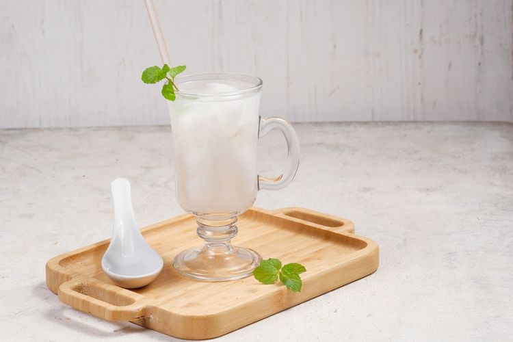 Es Kelapa Alpukat Dan Cara Membuatnya