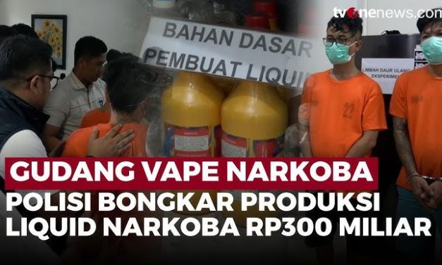 Dari Liquid Hingga Narkoba Jaringan Di Balik Gudang Vape Ilegal